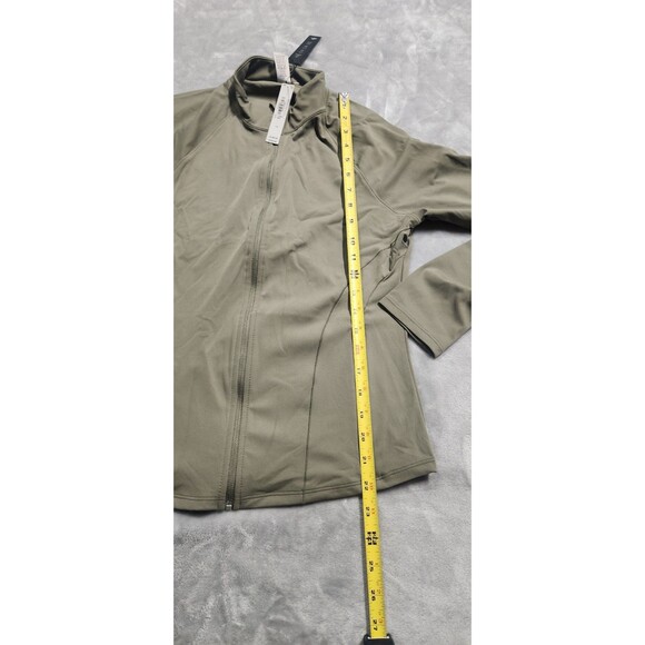 NWT Victoria's Secret Large Green VSX Elevate Full Zip Jacket - Picture 5 of 7